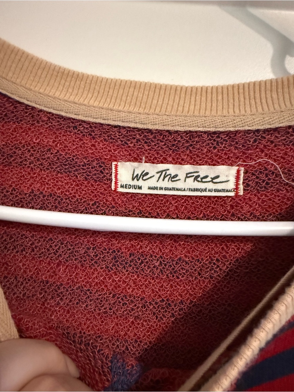 We the Free Striped Oversized Pullover Sweatshirt - Picture 4 of 5